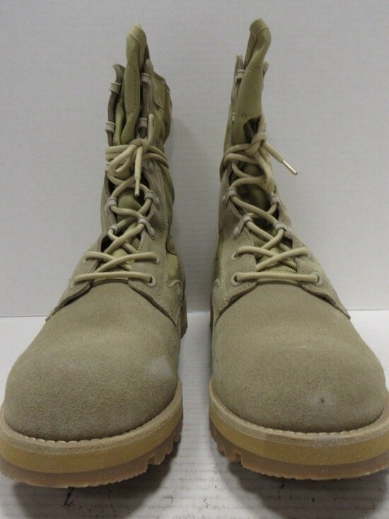 Belstaff Boots Storm Suede Canvas Tactical Military Combat NEW main image 11